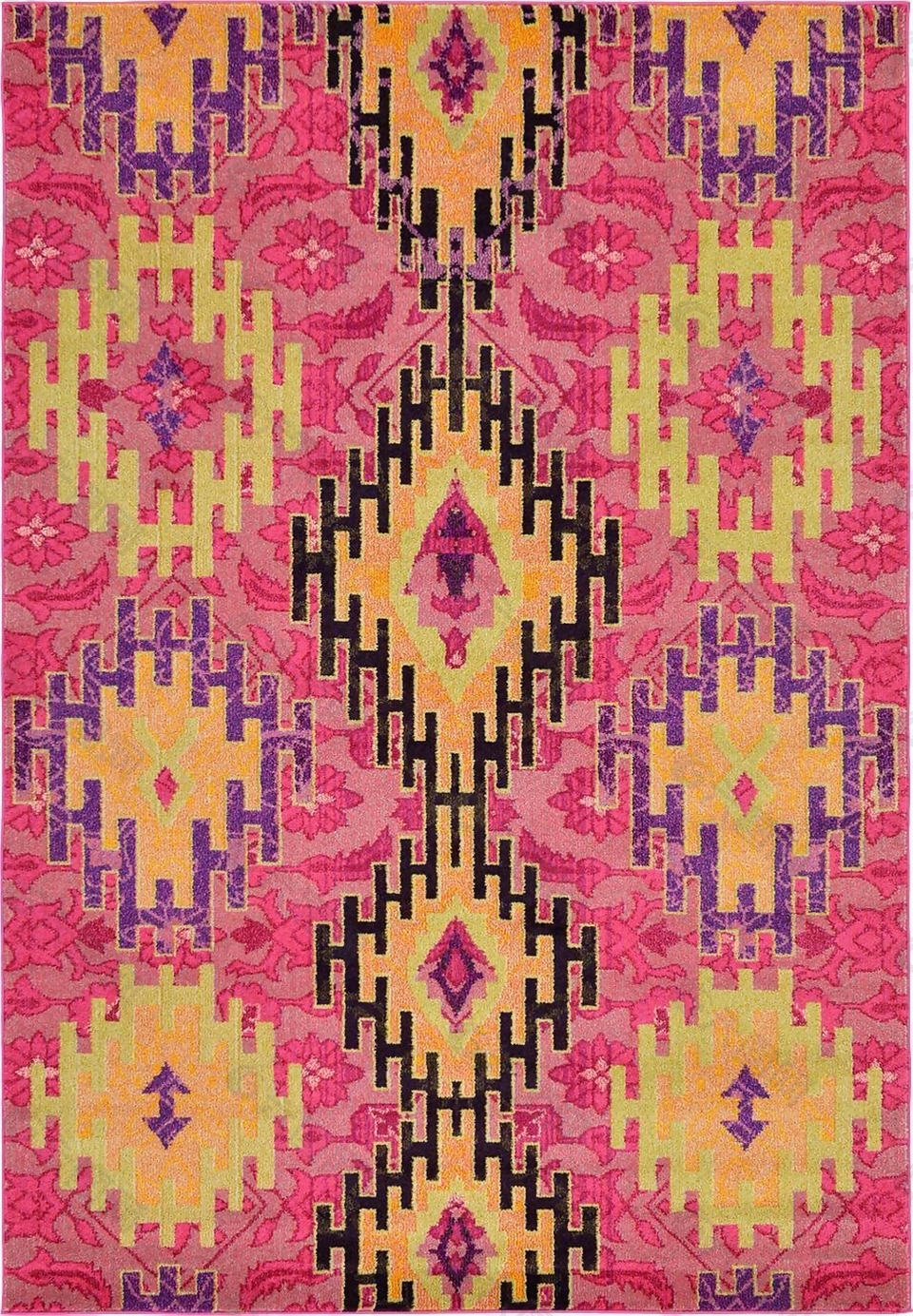 彩色地毯图案方形