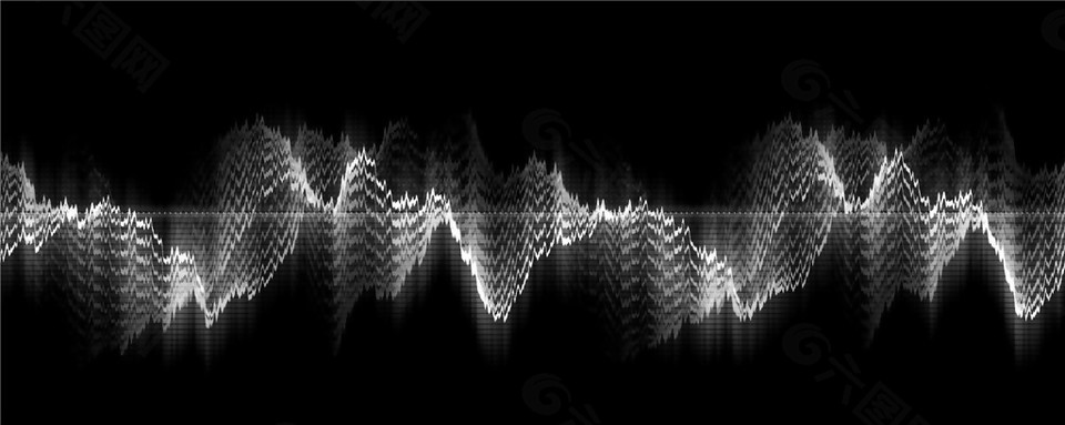 波形线条动态视频素材
