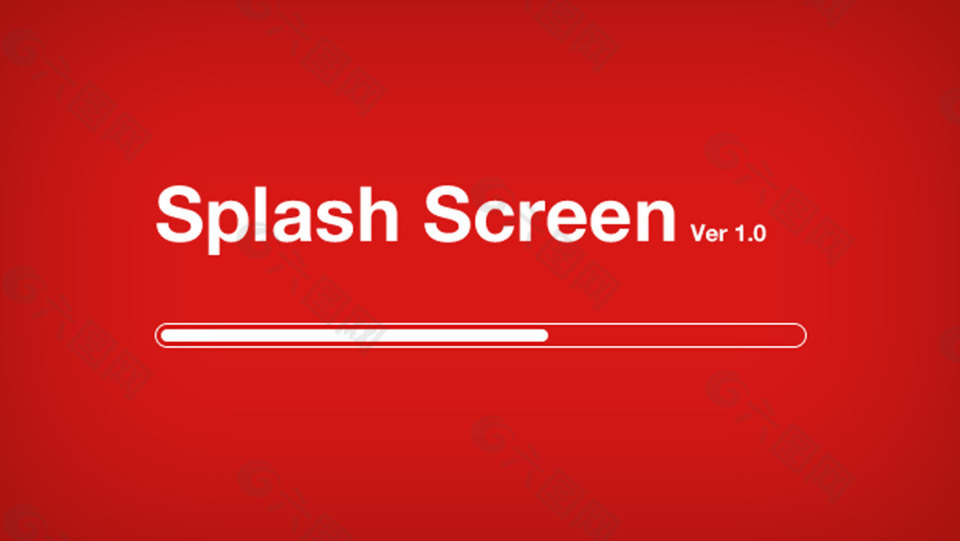 网页加载界面进度条