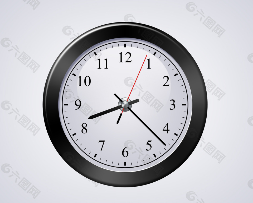 经典的时钟icon图标设计
