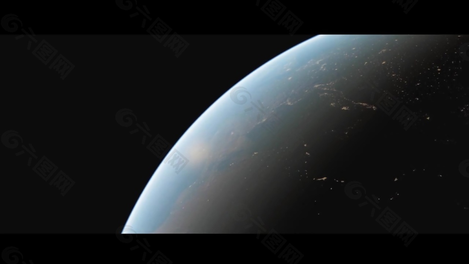 行星地球表面视频素材