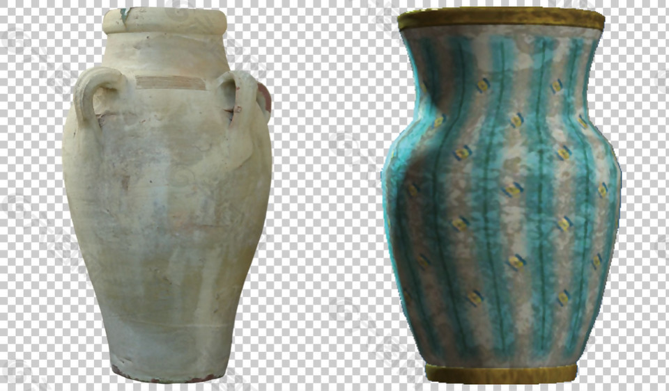 文艺花瓶免抠png透明图层素材