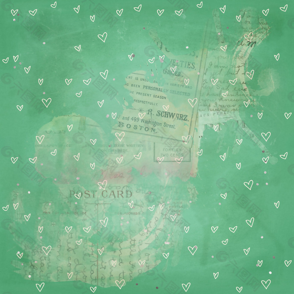 报纸元素填充背景素材