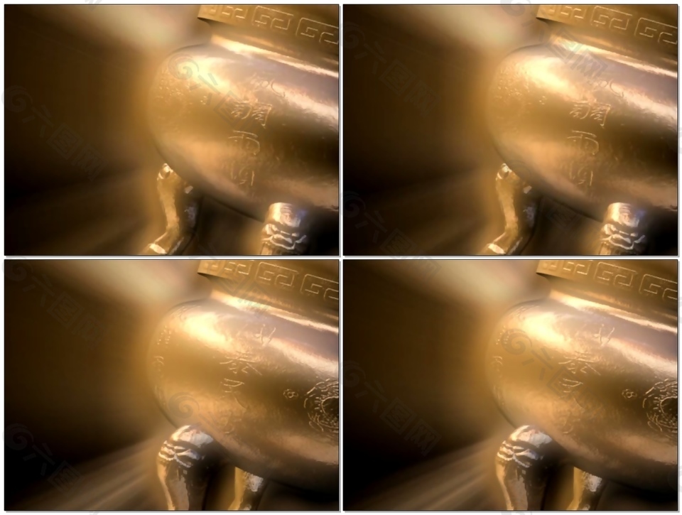 棕色科技动态视频素材