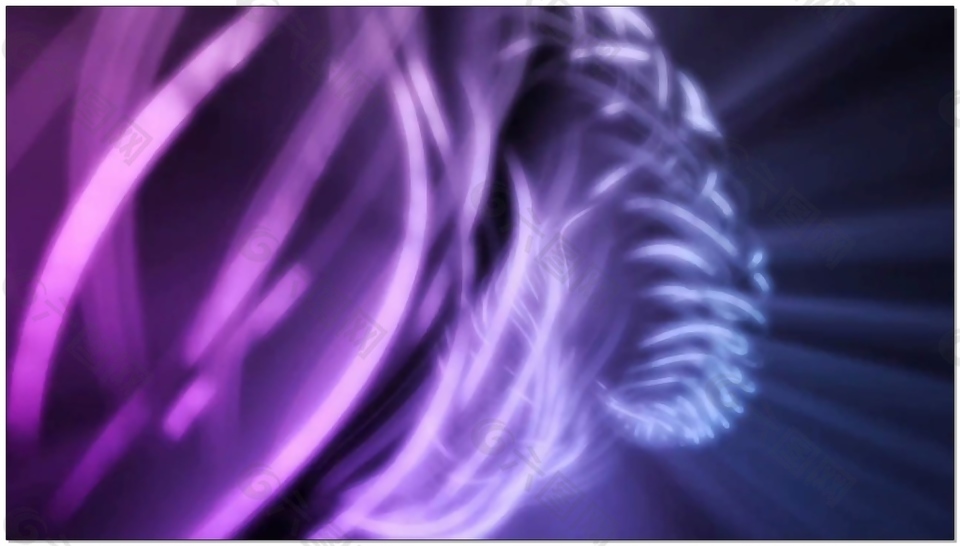 紫色光动态视频素材