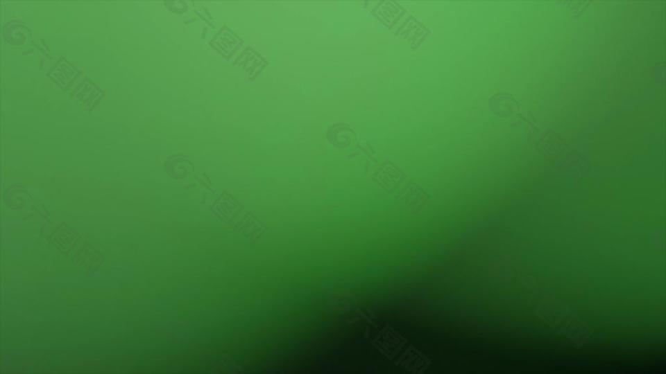清新绿色镜头光晕装饰动态视频素材