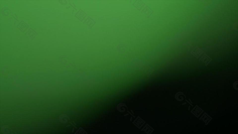 绿色镜头光晕装饰视频素材