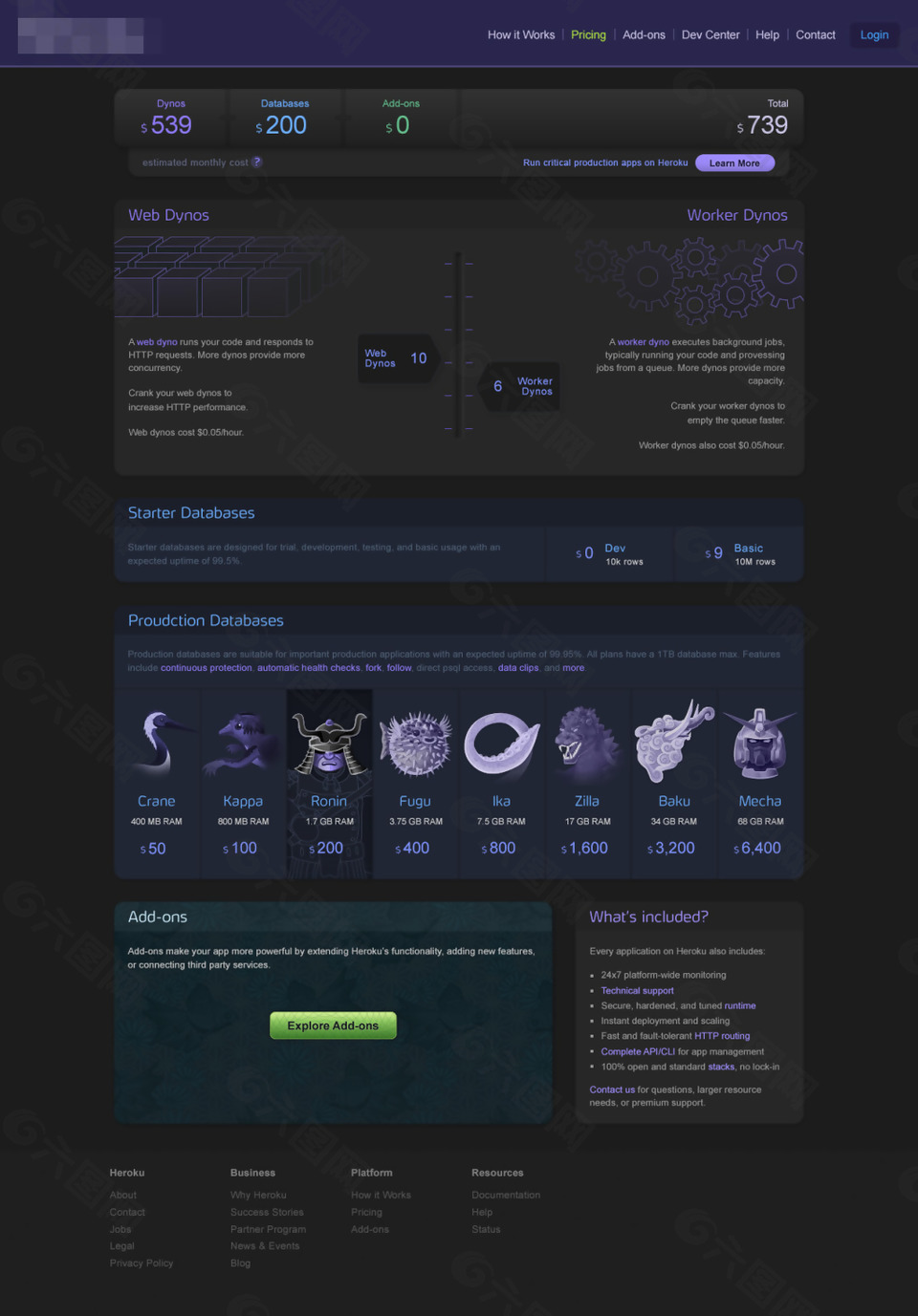 黑色企业网站界面设计模板
