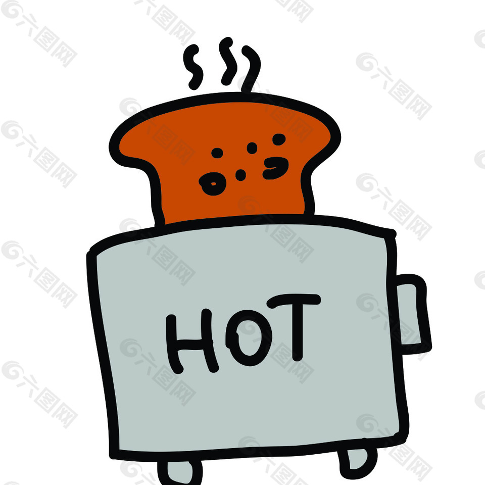 网页UI热狗热的icon图标设计
