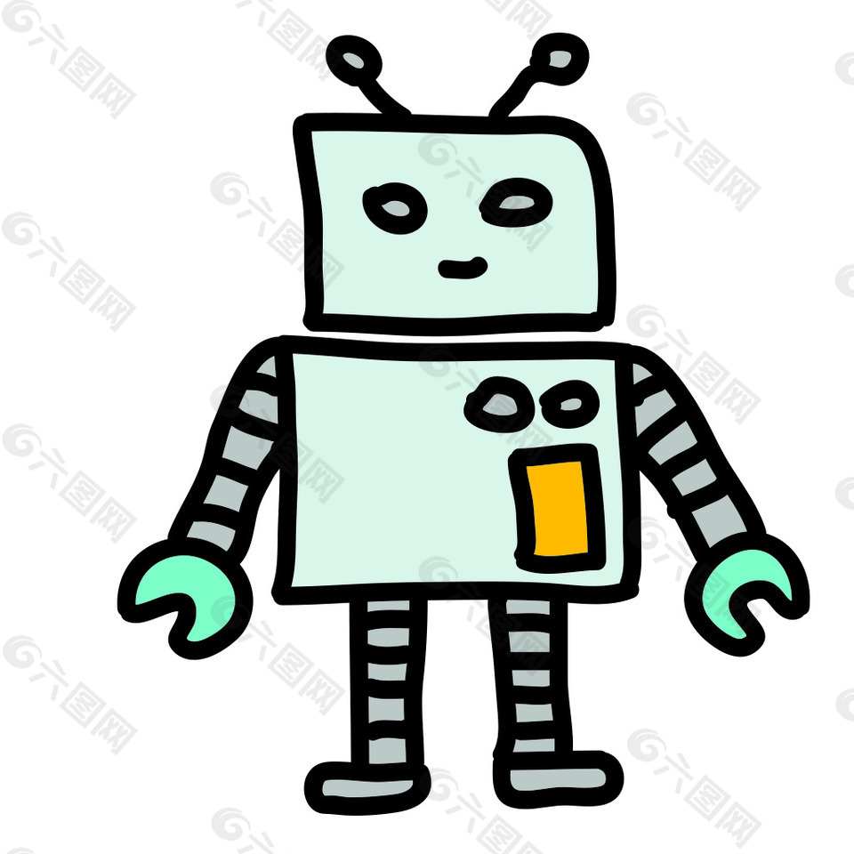 机器人icon图标设计