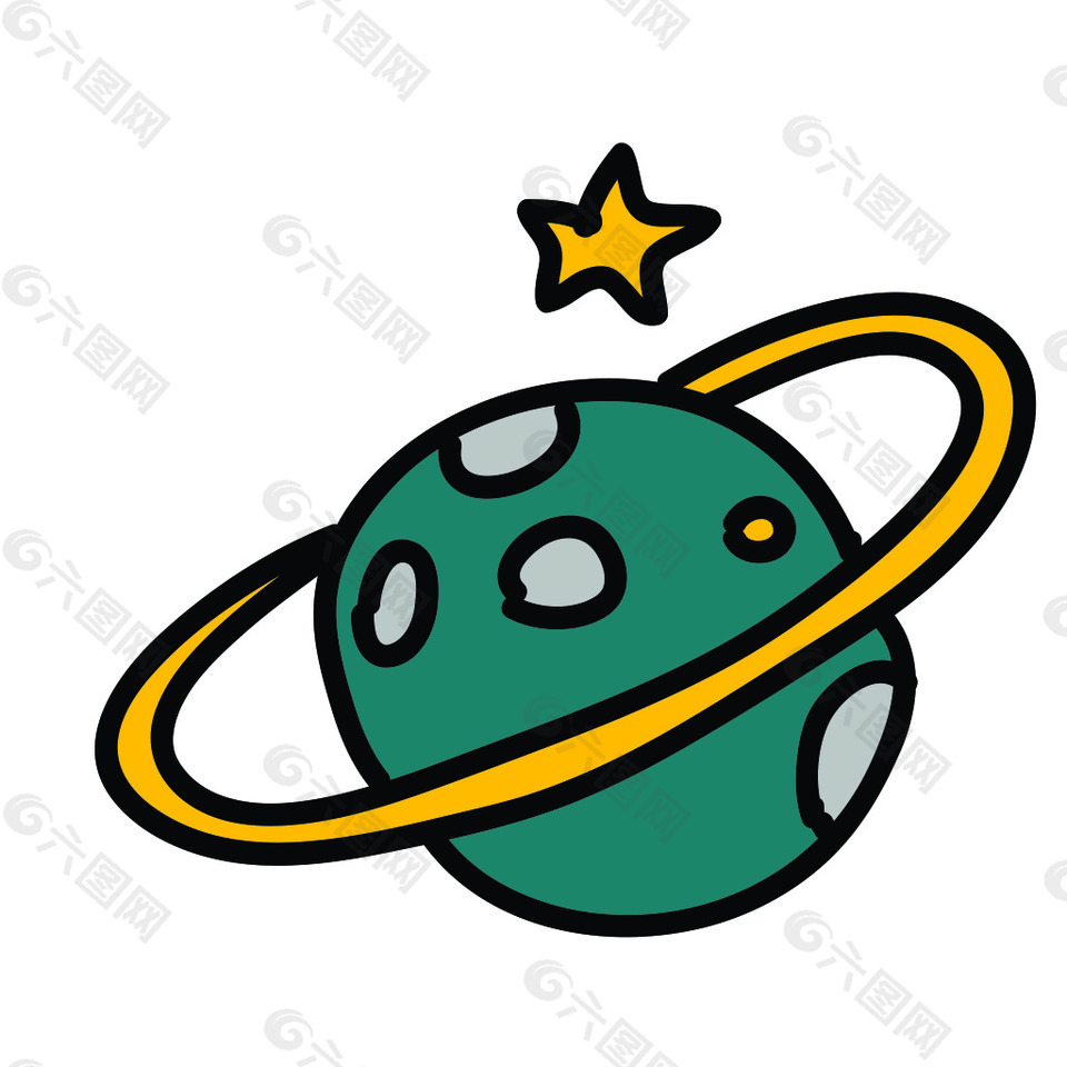 网页UI星空宇宙icon图标