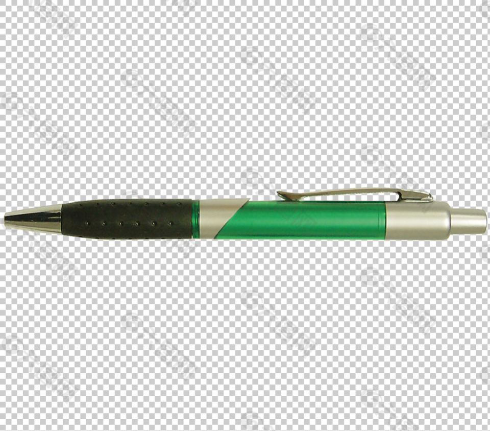 绿色笔筒钢笔免抠png透明图层素材