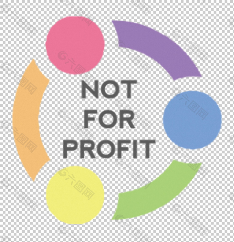 彩色圆形公益互助图标免抠png透明素材