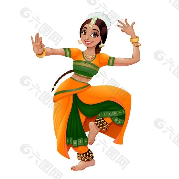 印度女人跳舞