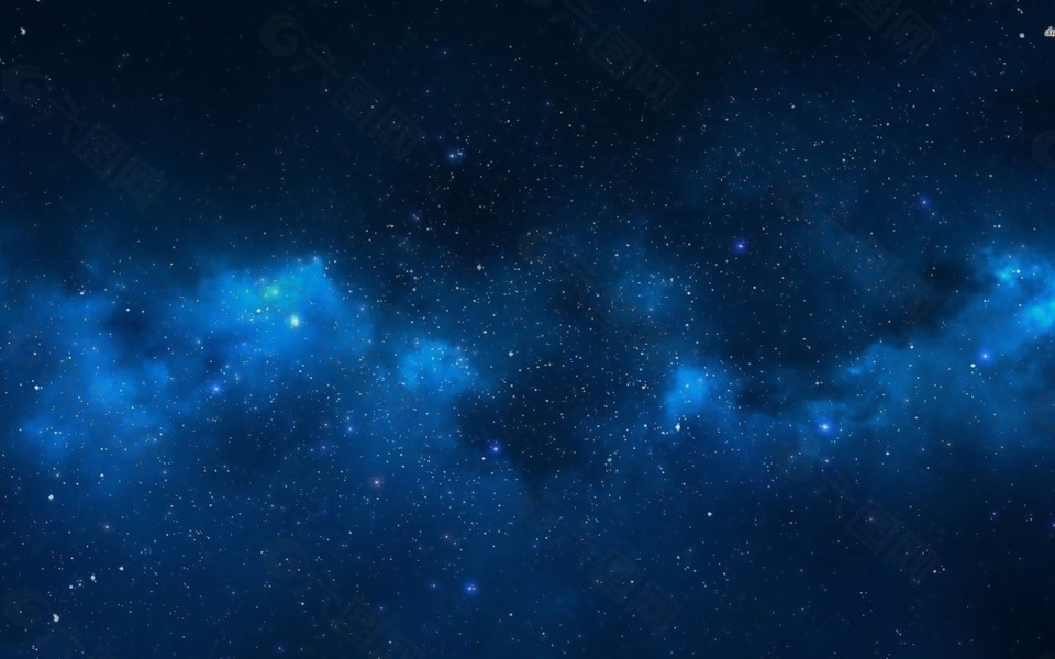 梦幻蓝色星空背景背景素材免费下载 图片编号 六图网