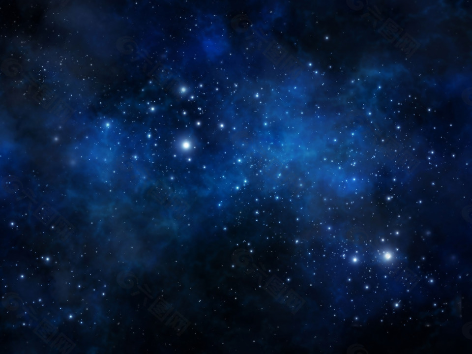 蓝色梦幻粒子唯美星空背景背景素材免费下载 图片编号 六图网