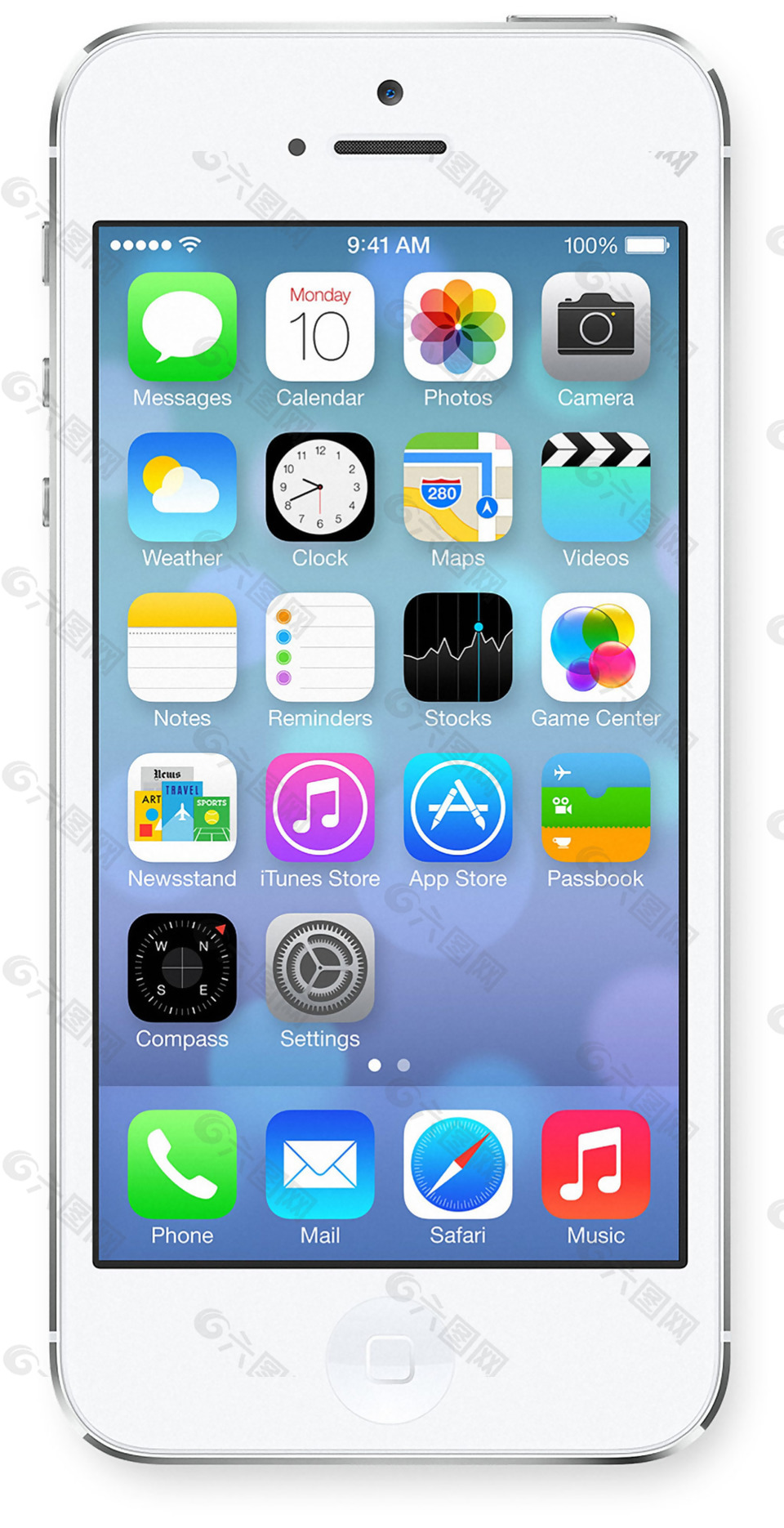 苹果手机6图免抠png透明素材