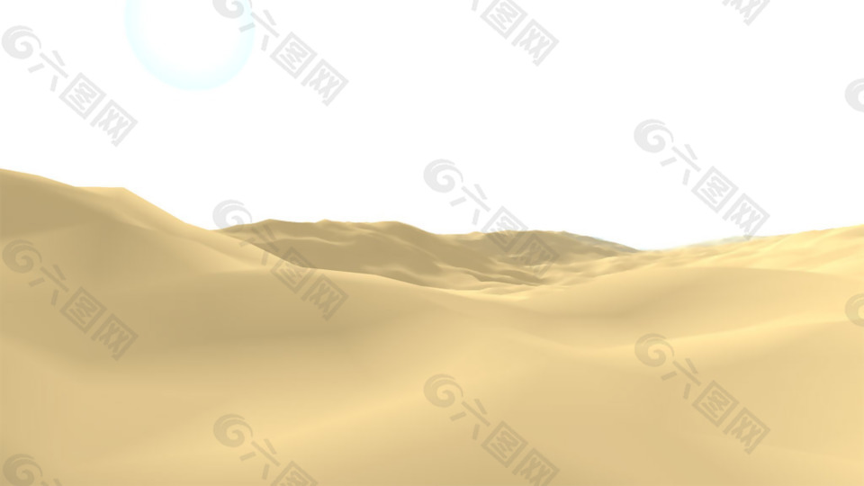浅黄色沙漠背景免抠png透明素材设计元素素材免费下载 图片编号 六图网