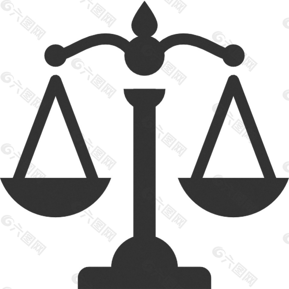 对称天平图片免抠png透明素材