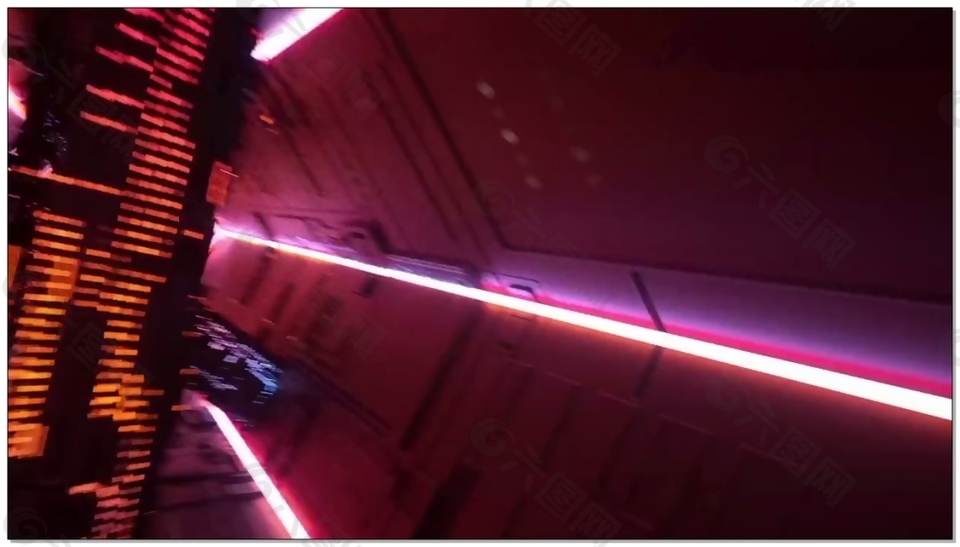 霸气光束动态视频素材