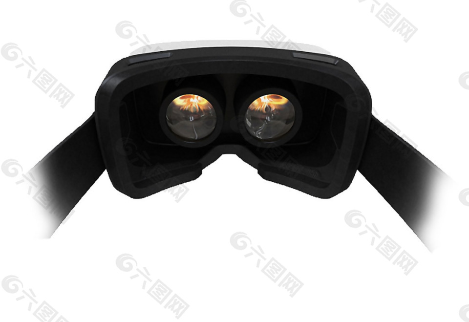 虚拟现实vr眼镜免抠png透明图层素材
