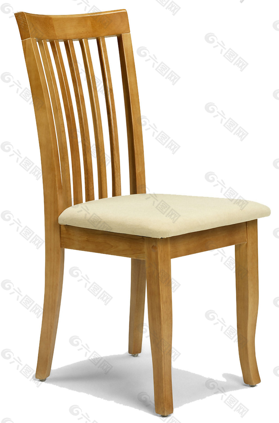 实木软垫椅子免抠png透明素材设计元素素材免费下载(图片编号:8992277