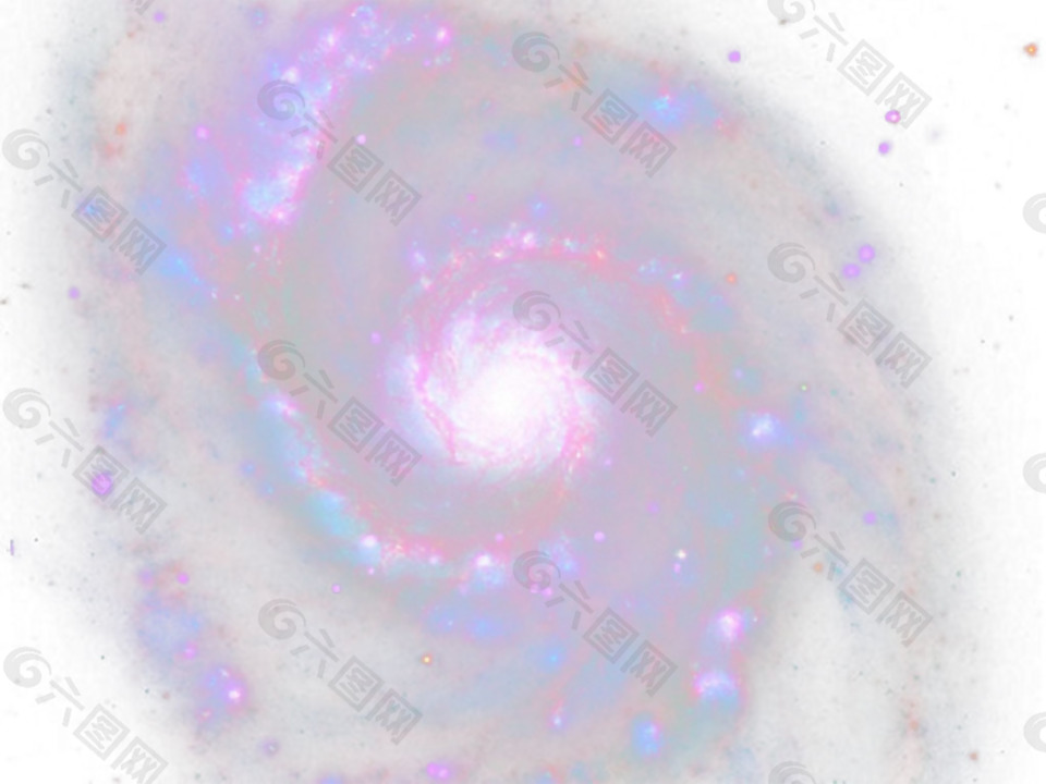 漂亮银河系图免抠png透明图层素材