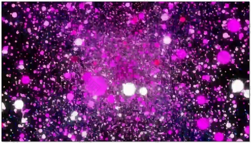 粉色粒子满屏酷炫动态视频素材