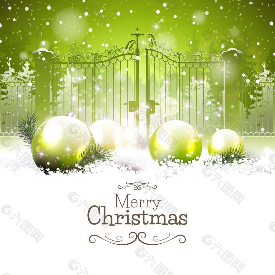 梦幻底纹贺卡圣诞节背景矢量素材