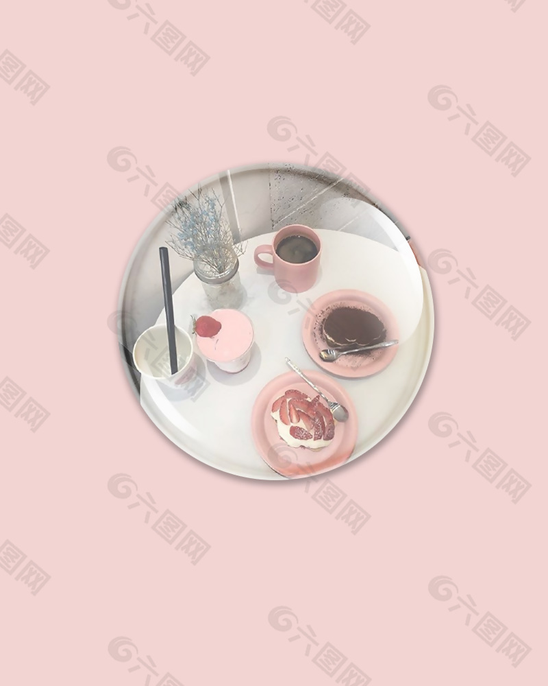 餐桌水晶胸章元素