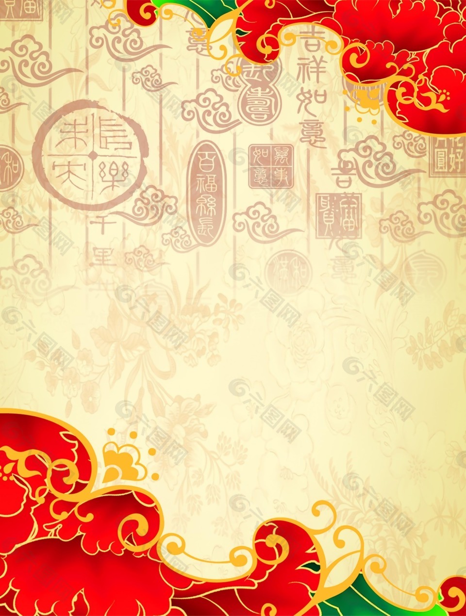 古典中国风背景背景素材免费下载 图片编号 六图网