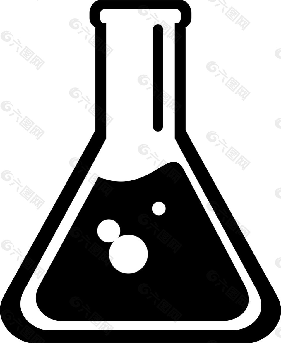 科学实验烧杯免抠png透明素材
