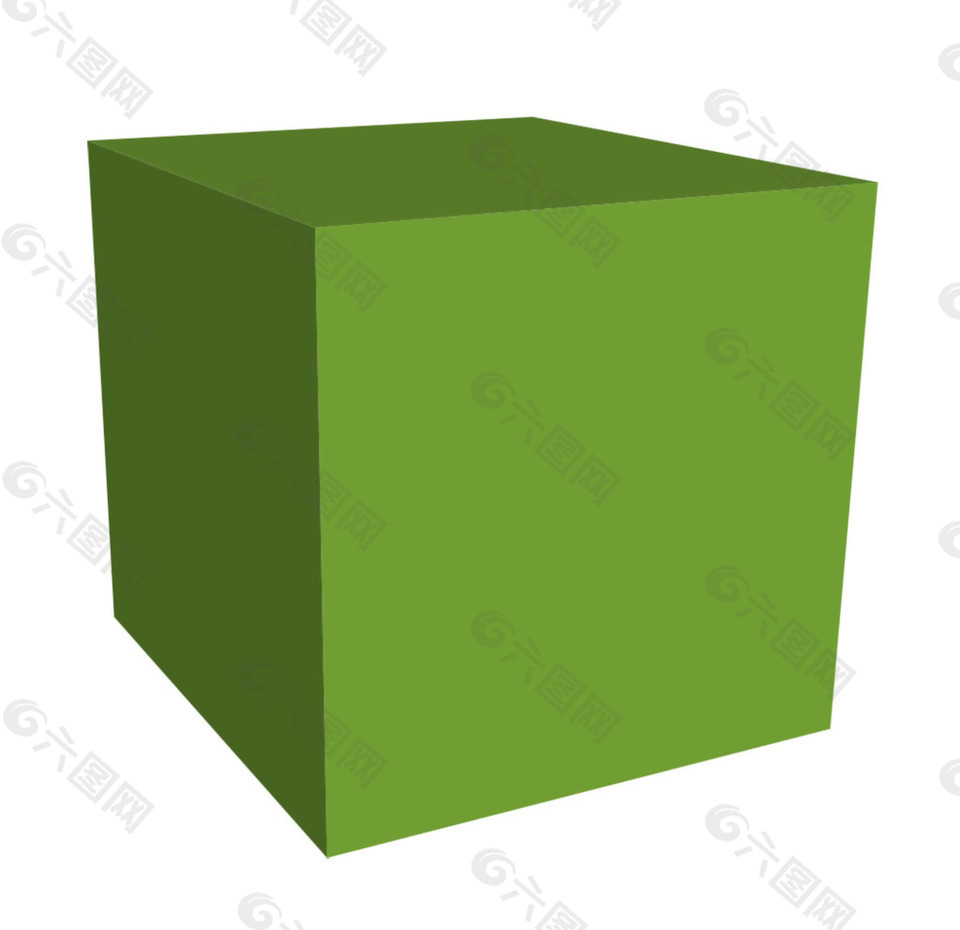 绿色立方体免抠png透明素材设计元素素材免费下载 图片编号 六图网
