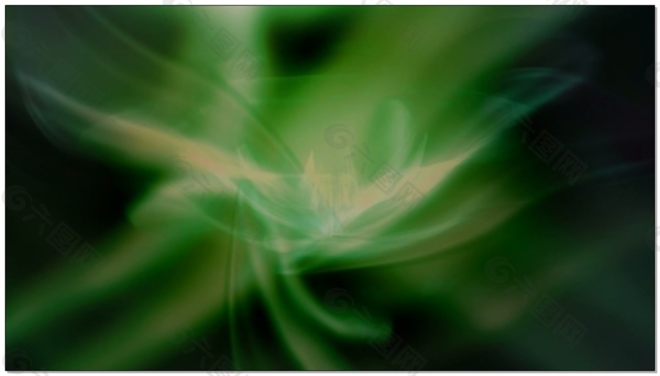 轻柔绿色纱布视频素材