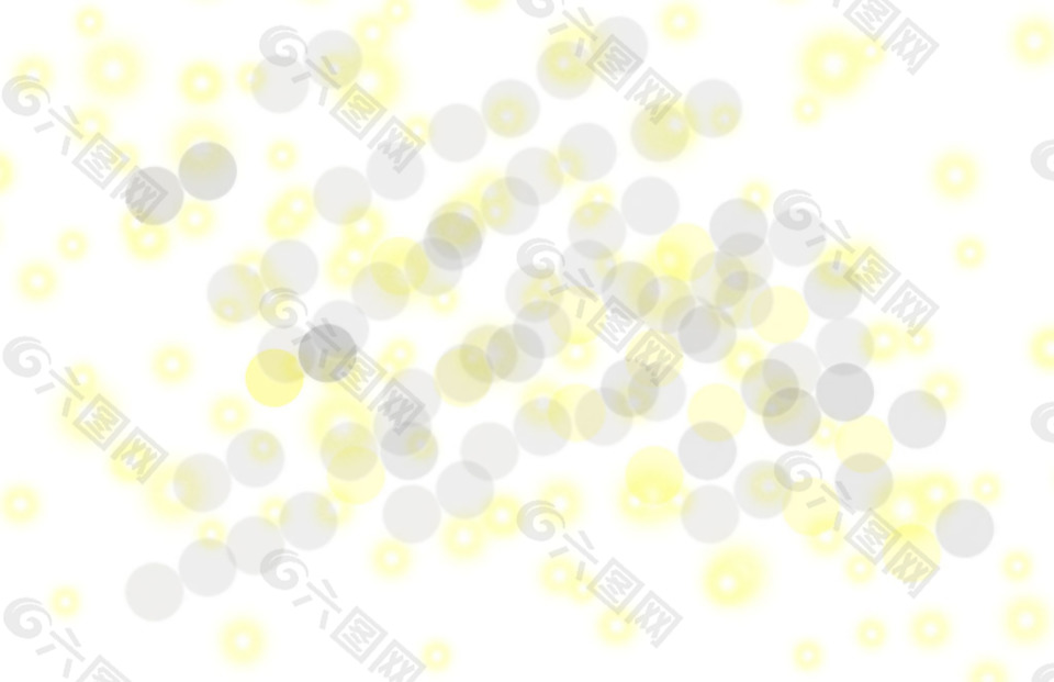 浅黄色灰色光点免抠png透明素材