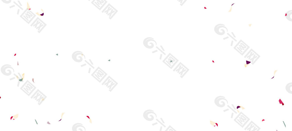 多彩星点png元素素材