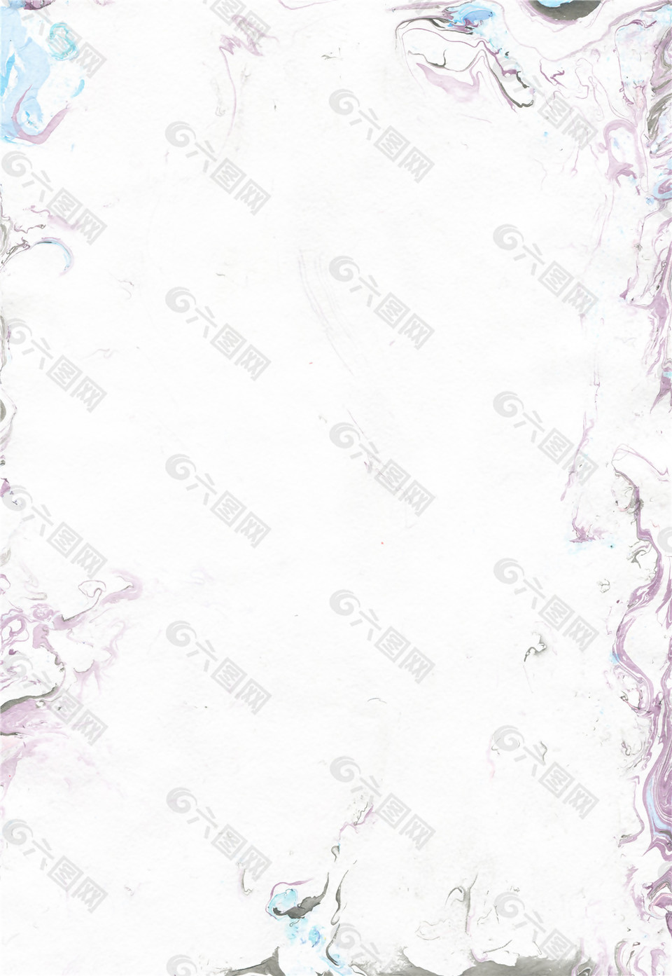 神秘高级暗紫色花纹边框壁纸图案装饰设计