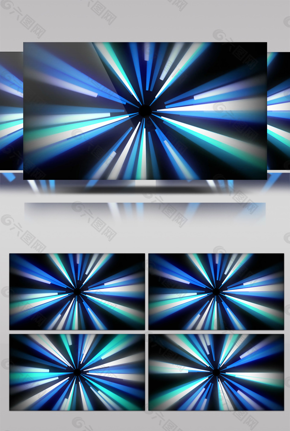 星光璀璨视频素材