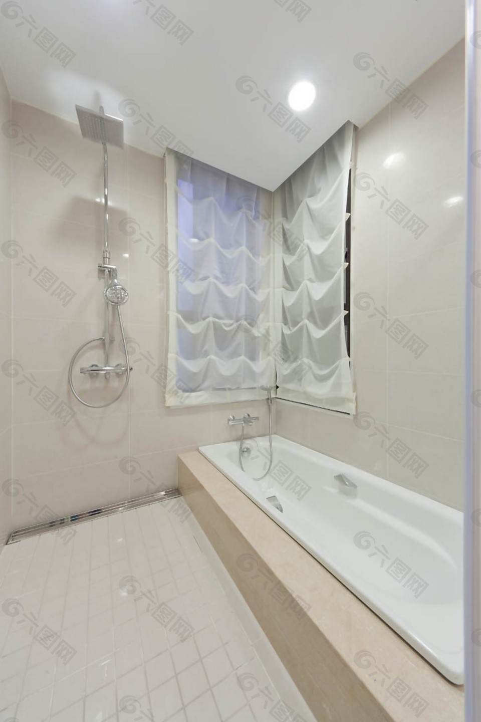 浴室浴池装修效果图图片