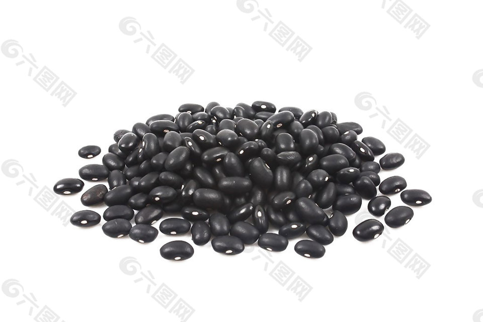 养肾固发黑豆png元素素材