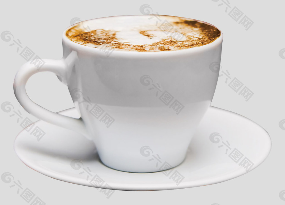 杯装牛奶咖啡免抠psd透明素材