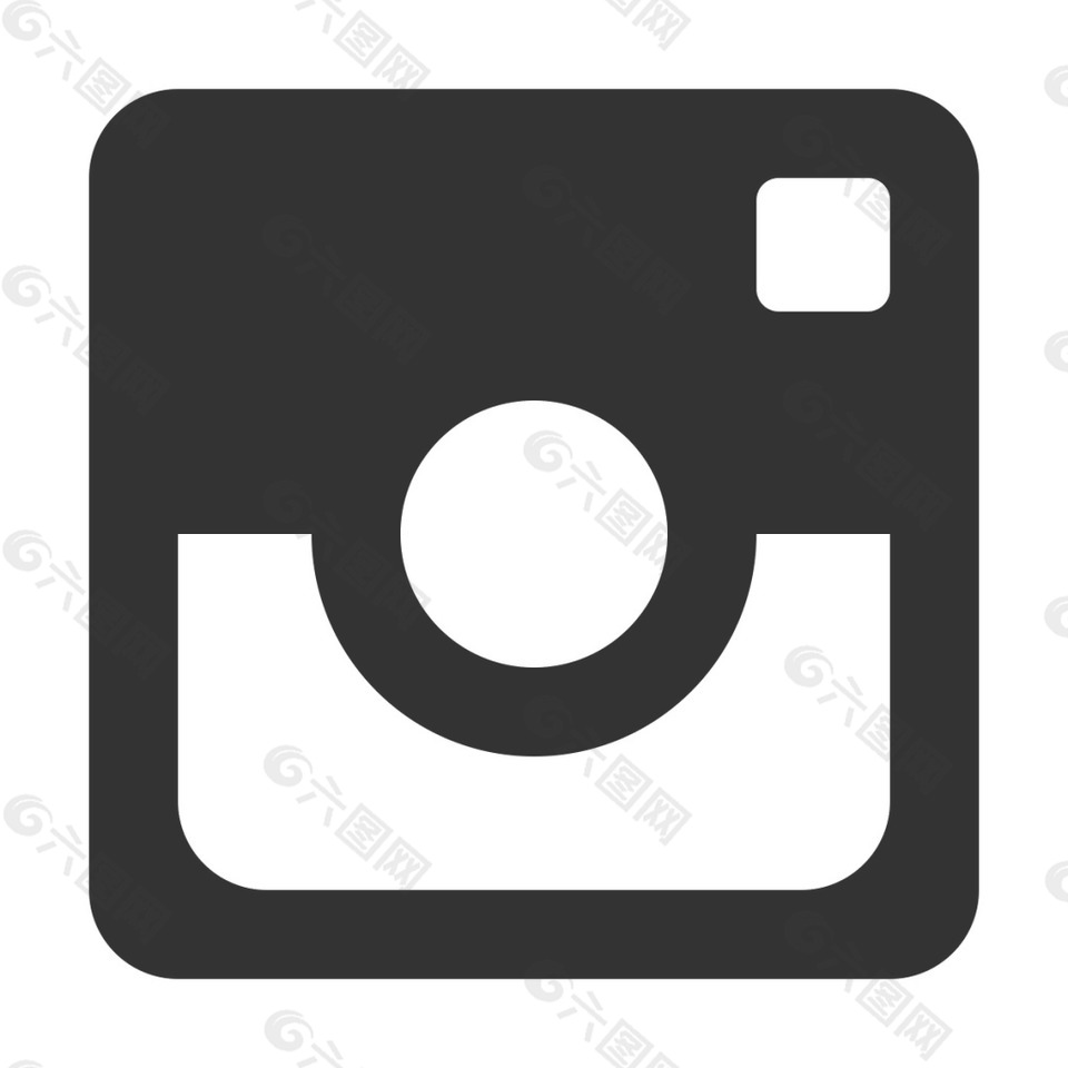 黑白instagram广泛应用图标网页ui素材免费下载 图片编号 六图网