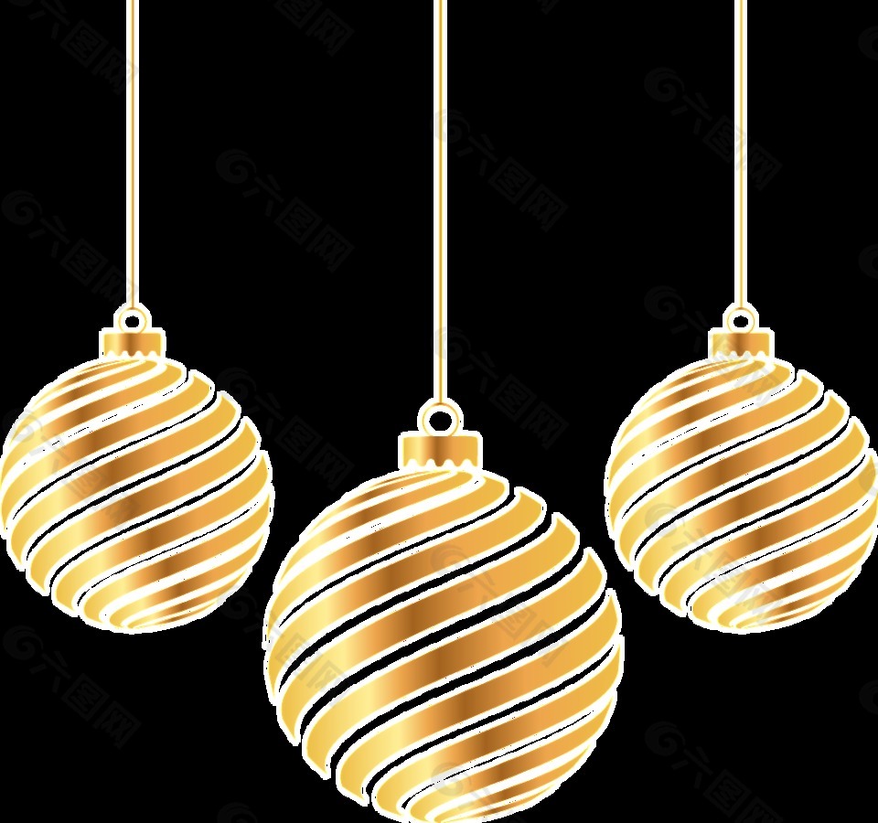金色涂鸦灯泡透明素材