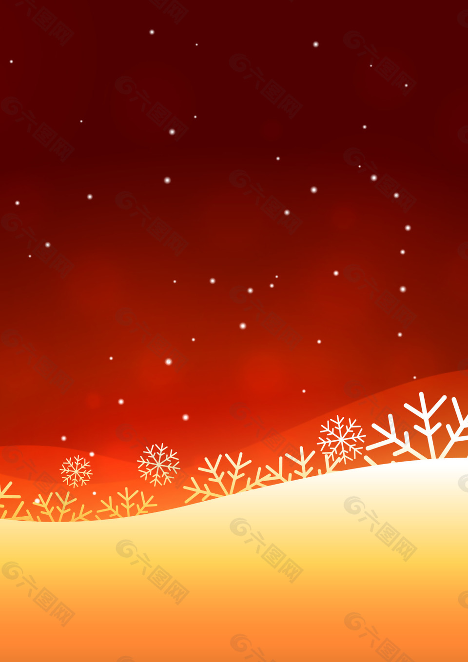 矢量手绘芦苇荡风光背景