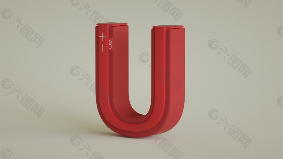 U型立体工业设计JPG