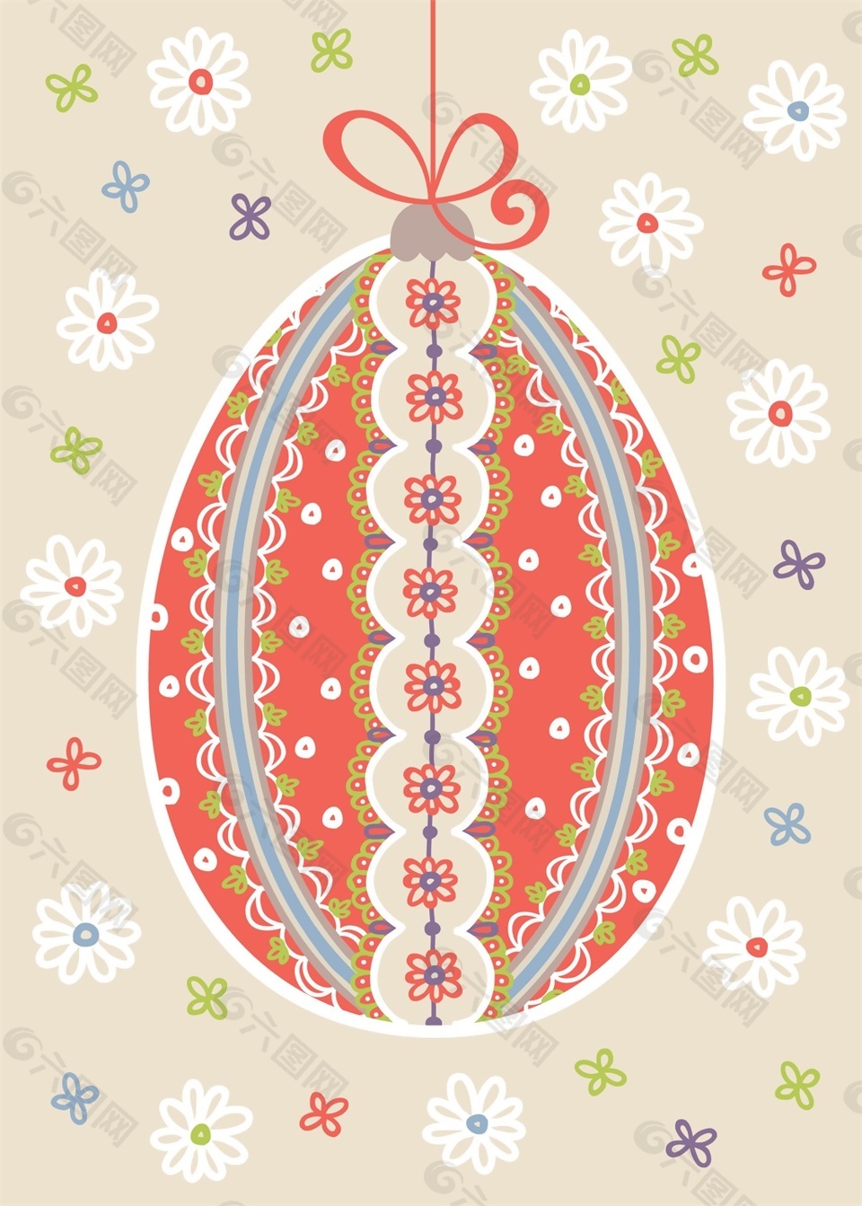 画布彩蛋扁平化矢量素材