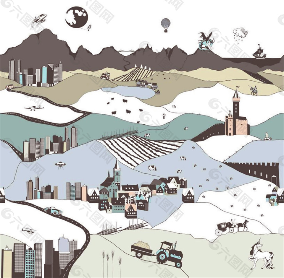 日式风格雪景壁纸图案装饰装修素材免费下载 图片编号 六图网