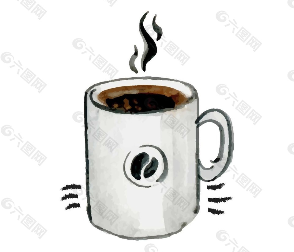 热咖啡png元素