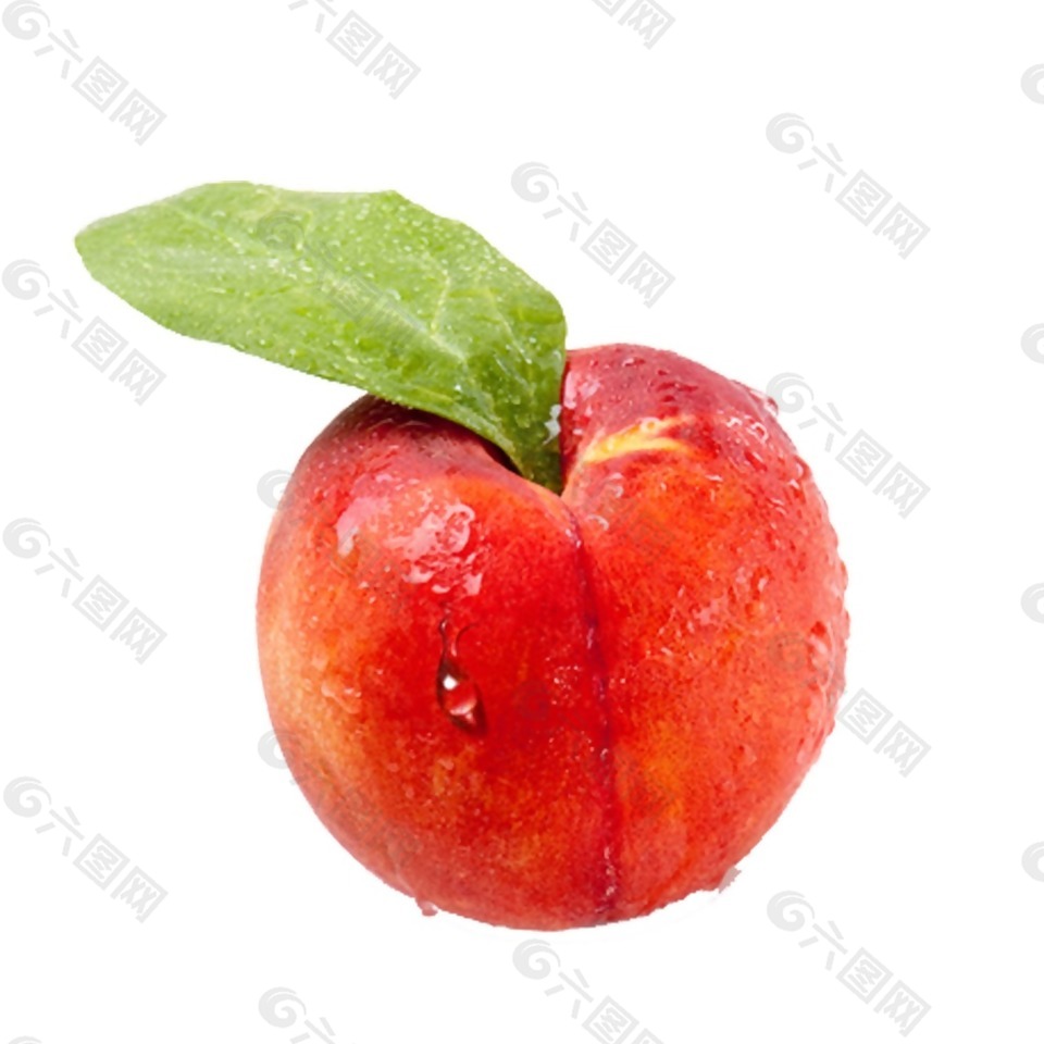 新鲜红色水果png元素