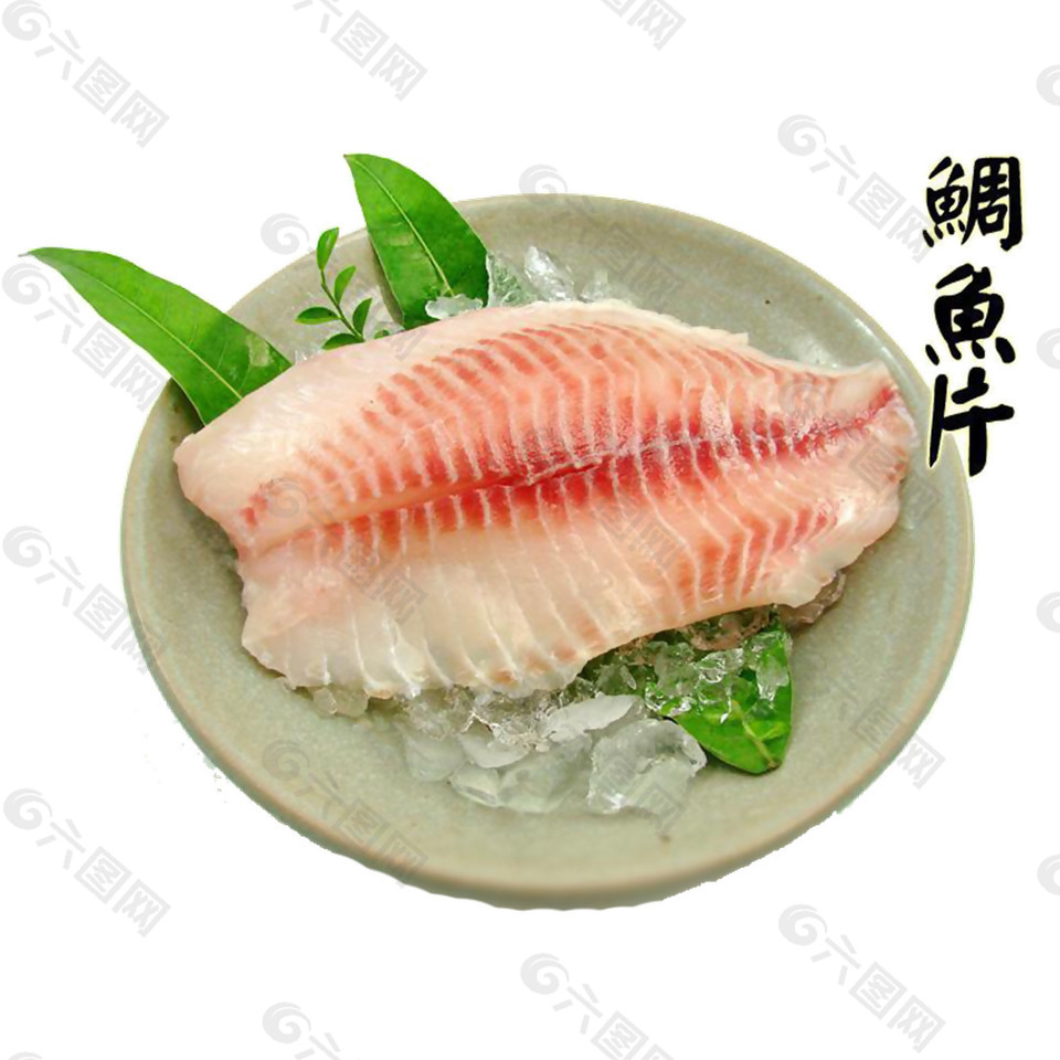 鲜美鱼片日式料理美食产品实物